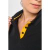Polo Day To Day contrasté manches courtes femme