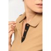 Polo Day To Day contrasté manches courtes femme