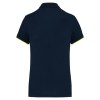 Polo Day To Day contrasté manches courtes femme