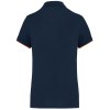 Polo Day To Day contrasté manches courtes femme