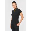Polo Day To Day contrasté manches courtes femme