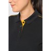 Polo Day To Day contrasté manches courtes femme