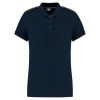 Polo Day To Day contrasté manches courtes femme
