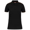 Polo Day To Day contrasté manches courtes femme