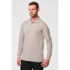 Polo manches longues homme