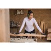 Polo manches longues femme