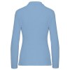 Polo manches longues femme