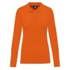 Polo manches longues femme