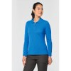 Polo manches longues femme