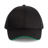 Casquette sandwich contrasté 6 panneaux OEKO-TEX® STANDARD 100