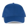 Casquette sandwich contrasté 6 panneaux OEKO-TEX® STANDARD 100