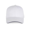 Casquette sandwich contrasté 6 panneaux OEKO-TEX® STANDARD 100