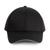 Casquette sandwich contrasté 6 panneaux OEKO-TEX® STANDARD 100