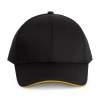 Casquette sandwich contrasté 6 panneaux OEKO-TEX® STANDARD 100