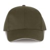 Casquette sandwich contrasté 6 panneaux OEKO-TEX® STANDARD 100