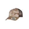 Casquette style trucker camouflage