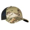 Casquette style trucker camouflage