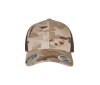 Casquette style trucker camouflage