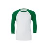 Tee-shirt baseball manches 3/4