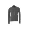 Sweat capuche zippé unisexe