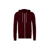 Sweat capuche zippé unisexe