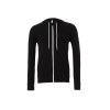 Sweat capuche zippé unisexe