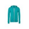 Sweat capuche zippé unisexe