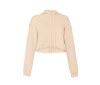 Sweat capuche femme court