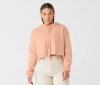 Sweat capuche femme court