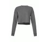 Sweat col rond femme court