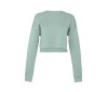 Sweat col rond femme court