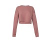 Sweat col rond femme court