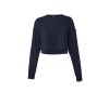 Sweat col rond femme court