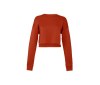 Sweat col rond femme court