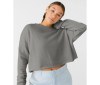 Sweat col rond femme court
