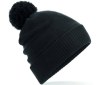 Bonnet avec pompon intérieur polaire