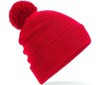Bonnet avec pompon intérieur polaire