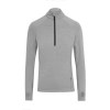 Tee-shirt de sport col zippé