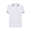 Polo homme contrasté