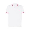 Polo homme contrasté