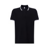 Polo homme contrasté