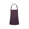Tablier à bavette court avec boucle et poche