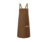 Tablier à bavette urban-look avec bretelles croisées et poche