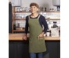 Tablier à bavette urban-look avec bretelles croisées et poche