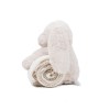 Peluche lapin avec couverture