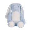Peluche lapin avec ouverture zippée