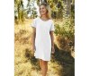 Tee-shirt femme extra long