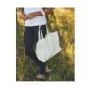 Shopping bag with gusset