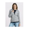 Sweat femme grand zip