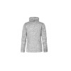 Veste polaire tricotée femme
